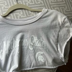Michigan State Crop Top
